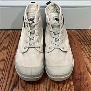 Palladium Green High-Top Sneakers